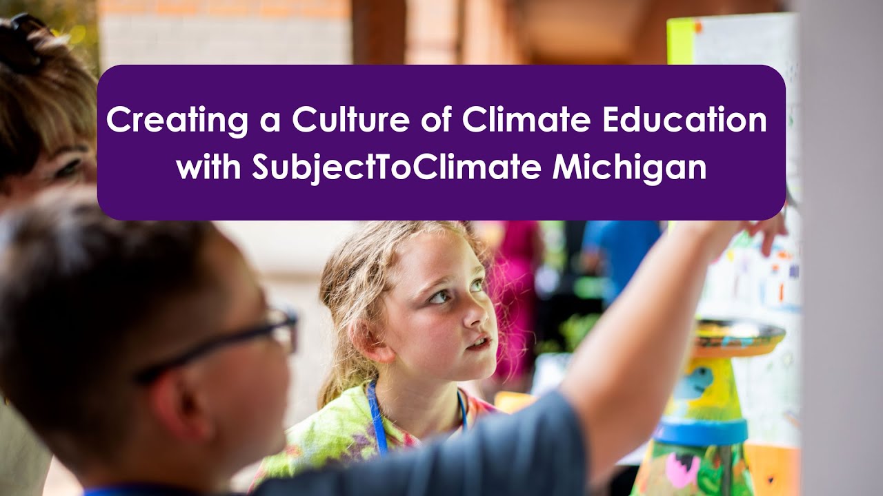 Professional Learning: Creating a culture of Climate Education with Subject to Climate