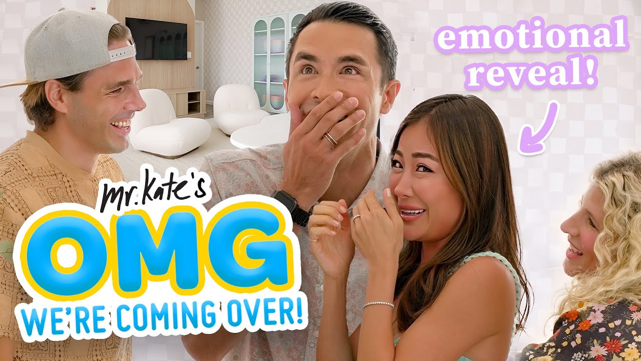 These first-time parents CAN’T BELIEVE what we did to their house!