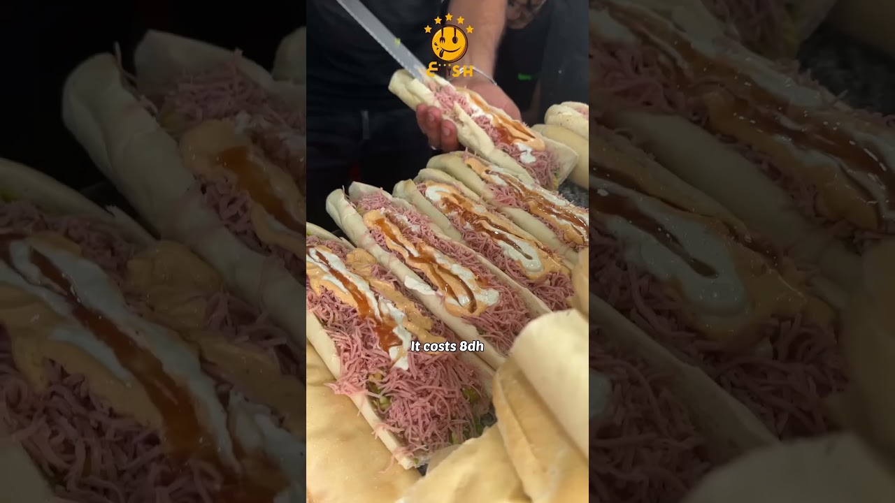 📍Yaow Yaow , Hay salam Agadir Sandwich thon 8dh #agadir #food #viral #foodie #explore