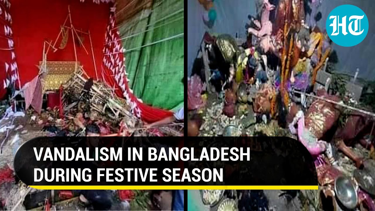 Durga puja pandals, Hindu temples attacked in Bangladesh: What India said