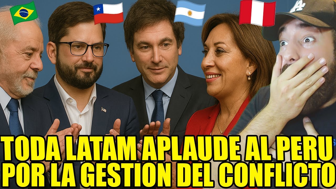 TODA LATAM se EMOCIONA con la MARAVILLOSA GESTION de PERÚ en el CONFLICTO con COLOMBIA!!