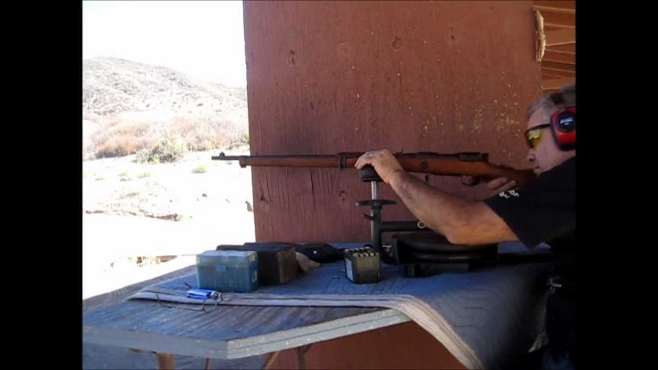 Japanese Arisaka Type 99 rifle at 1,000 yards