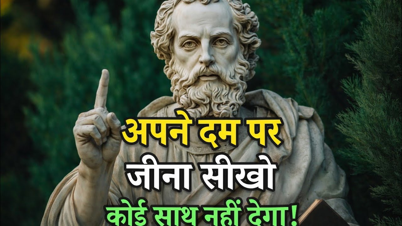 अपने दम पर जीना सीखो | कोई साथ नहीं देगा | Stoic Life Motivation Hindi