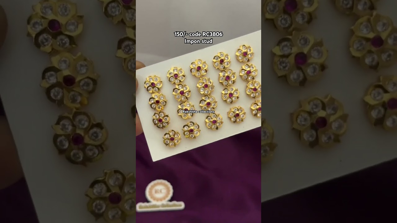 Daily wear Impon stud 