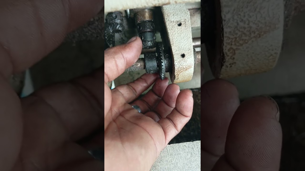 Reparo na lançadeira e ajuste do tempo de laçada. 