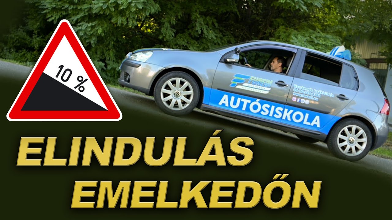 ☝️ Ha &iacute;gy indulsz emelkedőn akkor sosem fogod lefullasztani az aut&oacute;t