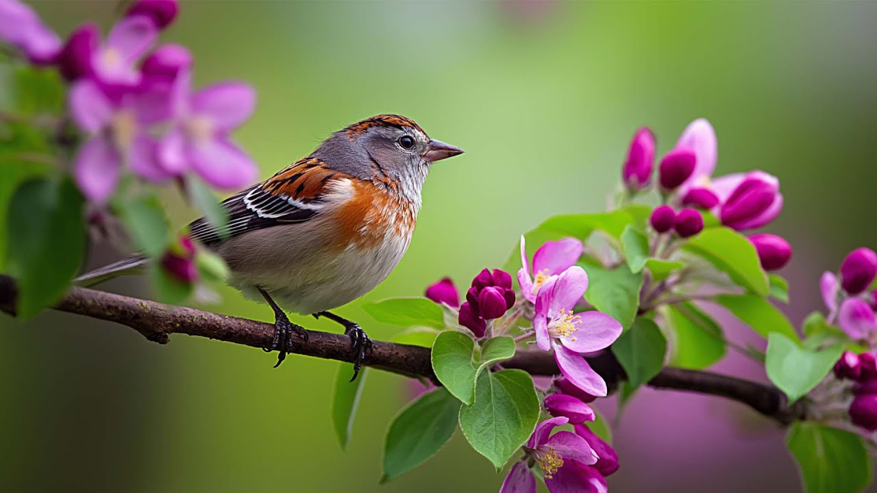 No Ads Beautiful Piano Music - Relaxing Music & Bird Sounds, Study Music, Sleep Music