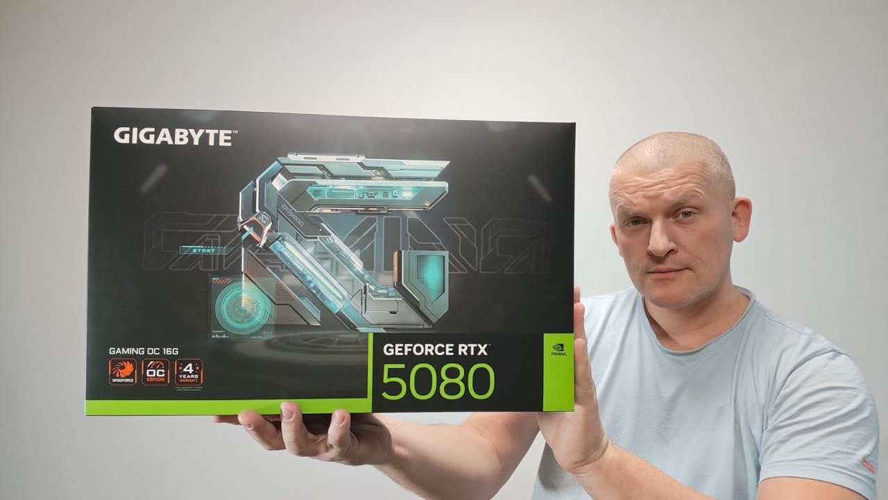 Co tu sie wyprawia ! GIGABYTE GeForce RTX 5080 Gaming OC 16GB DLSS 4  DaVinci Resolve