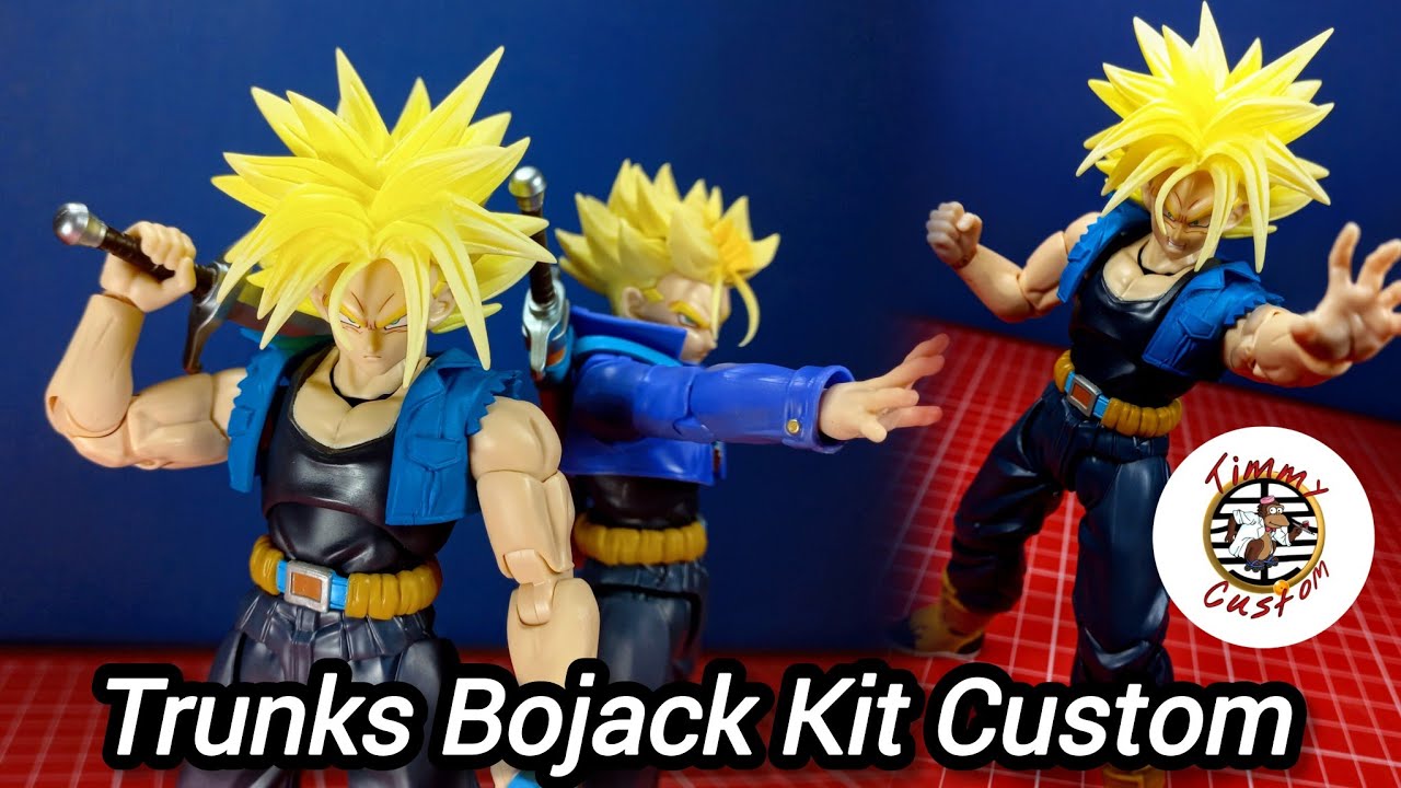 Trunks Bojack SH Figuarts Custom Kit #shfiguarts #dragonballshfiguarts #actionfigurecustom #custom