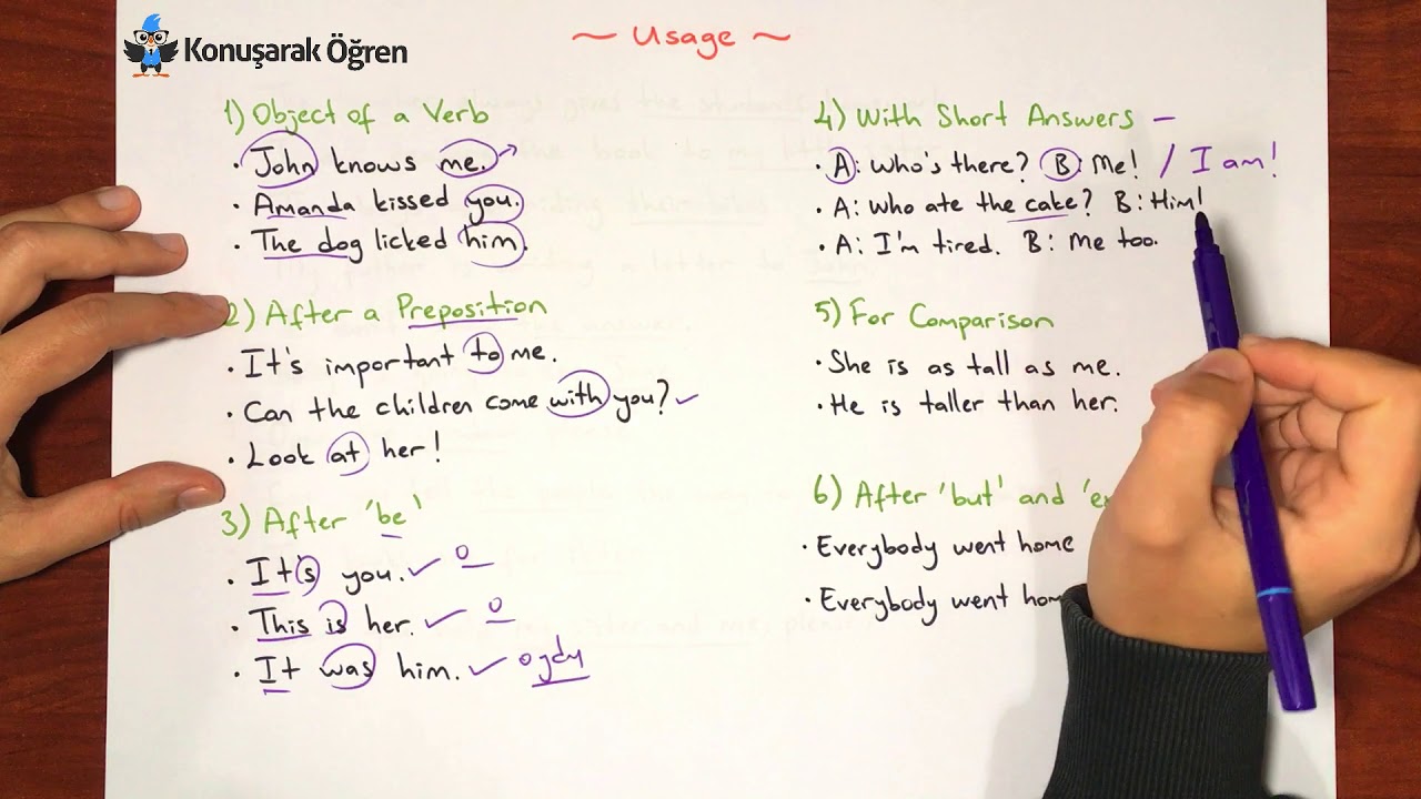 Object Pronouns Konu Anlatımı - Ders 26