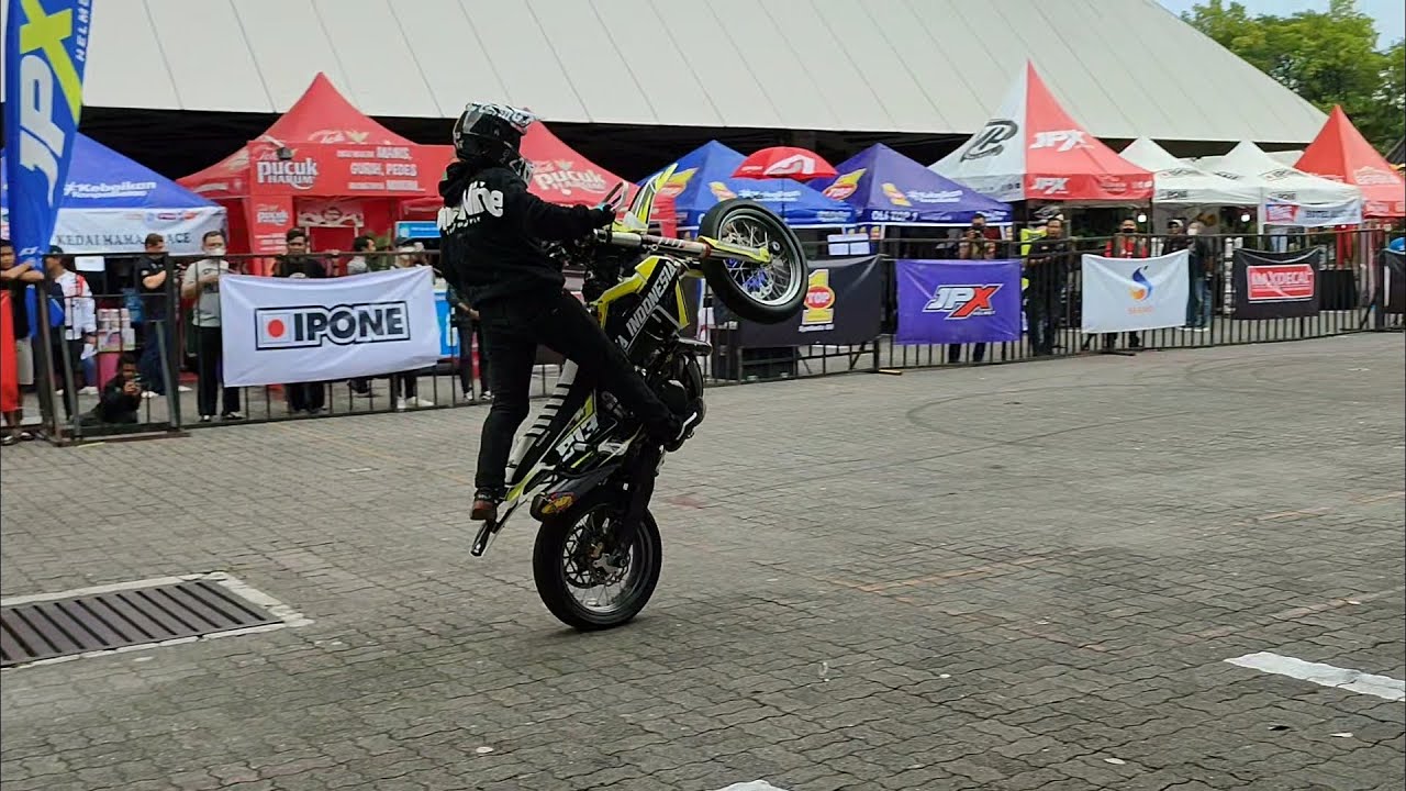 Husqvarna super moto || Aldo avega || ISGP Round 2 semarang...