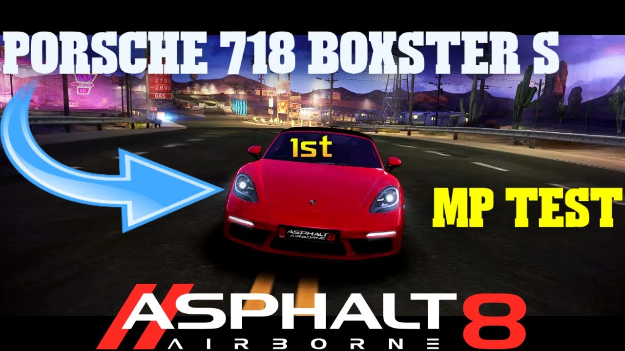 Asphalt 8 Airborne: That past Boxing Chapmon! Porsche 718 Boxster S Multiplayer