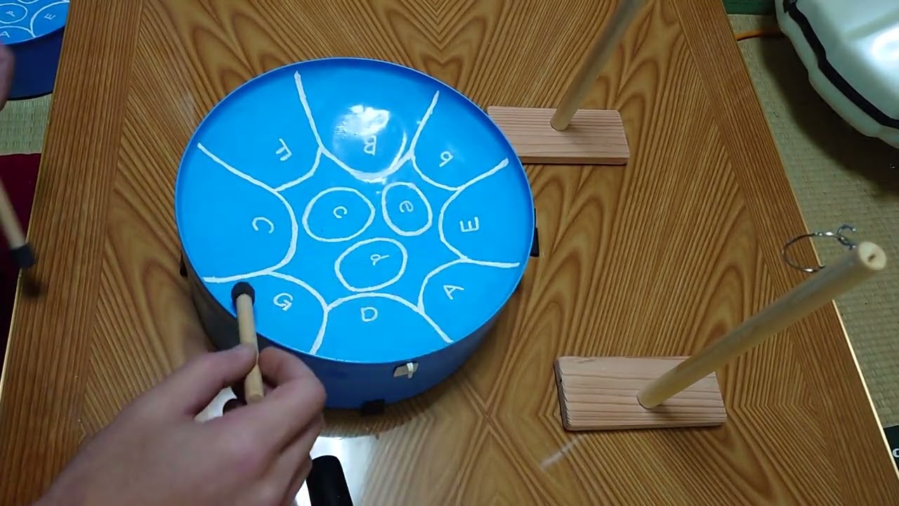 PR01,ミニスティールパン。音確認用。
