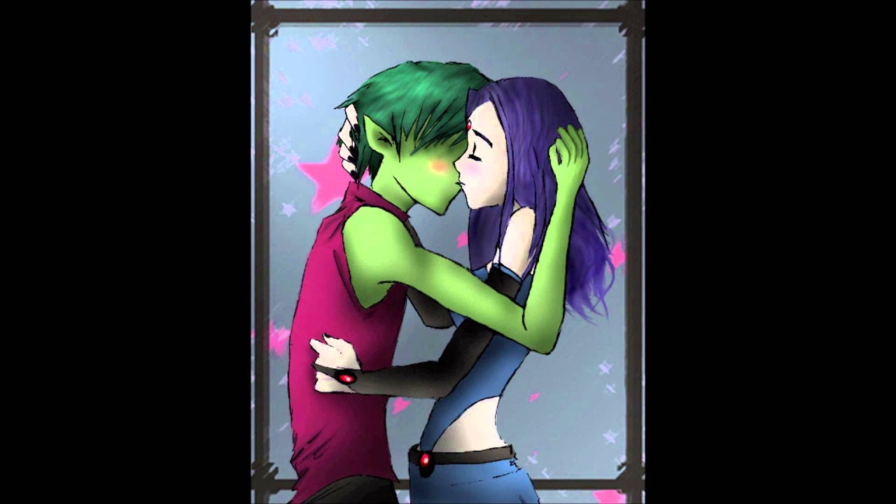 Beast Boy X Raven ~ (Teen Titans) ~ Wish you were here ~ Avril Lavigne