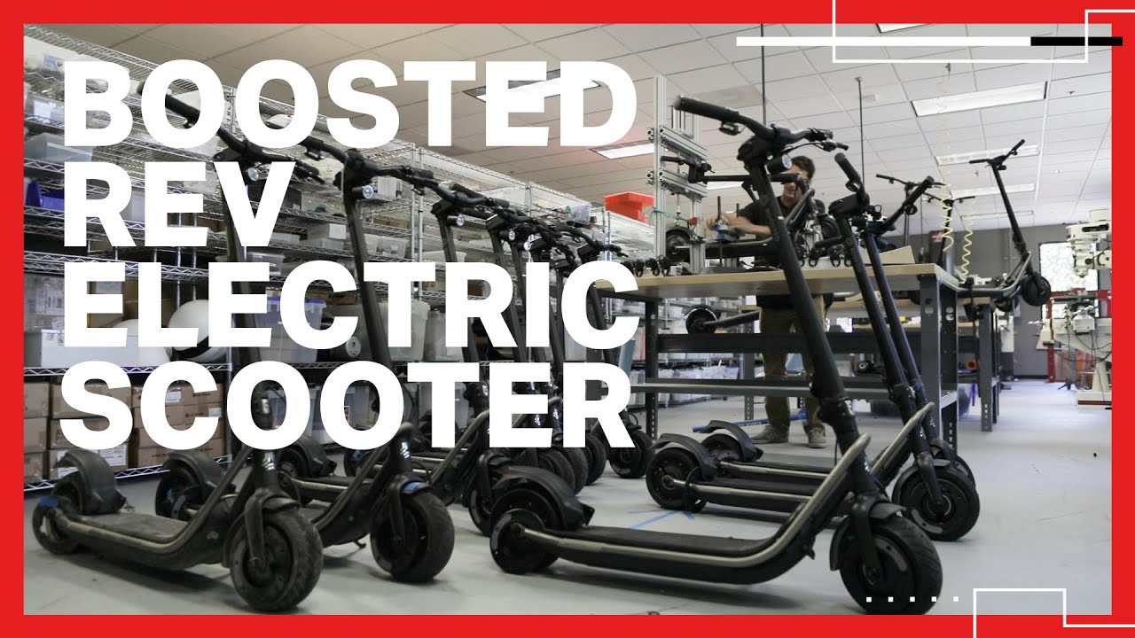 Unpacking the Boosted electric scooter
