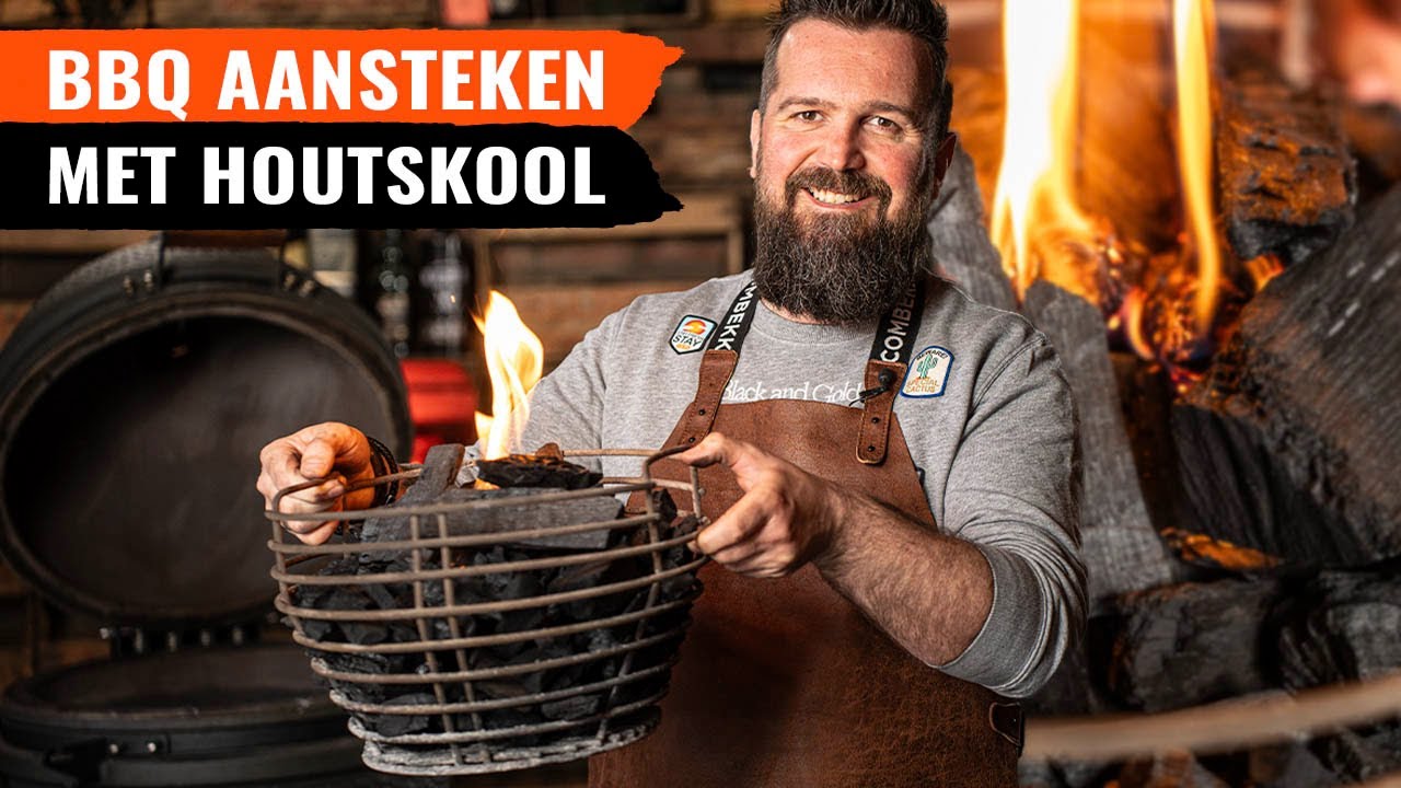 Houtskool aansteken BBQ - De beste manier! - Kamado