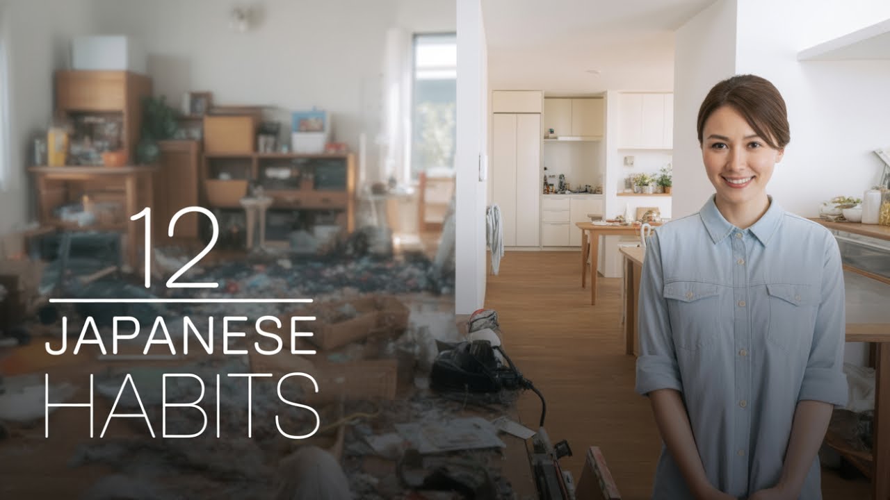 12 JAPANESE Habits to NEVER Have a Messy House