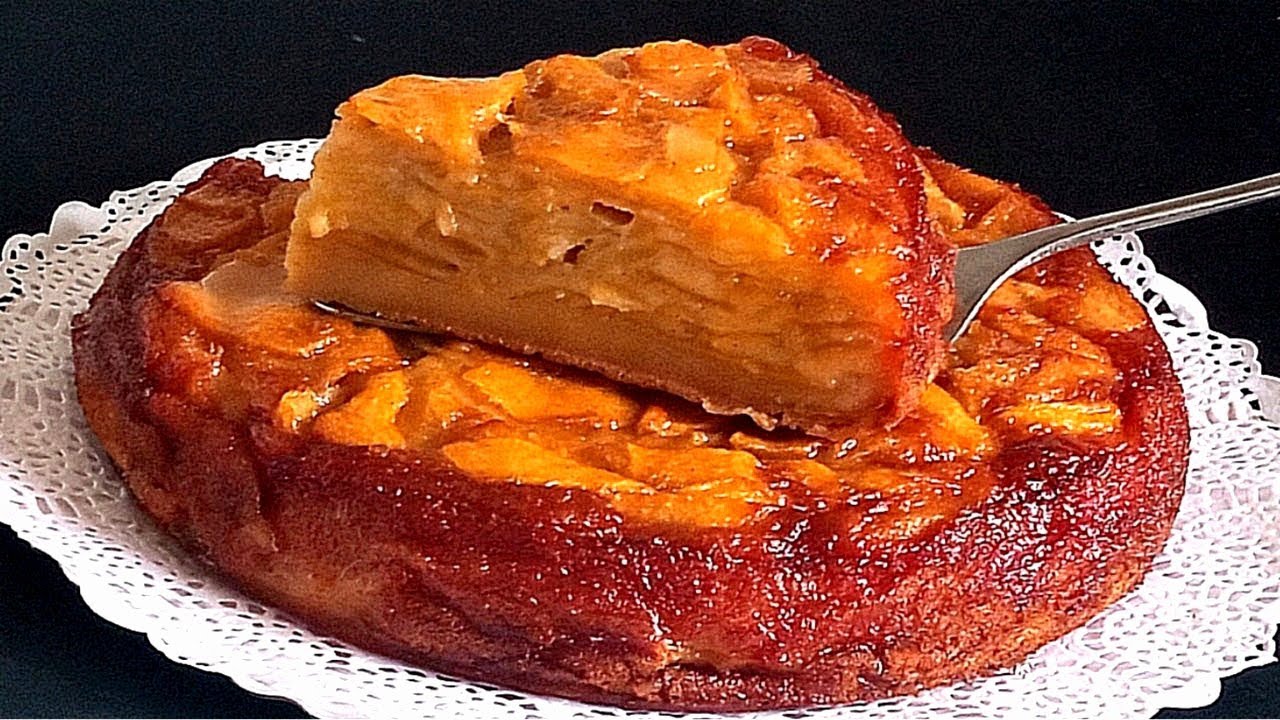 🍎¡Tarta de Manzana a Capas súper Fácil y Deliciosa! 