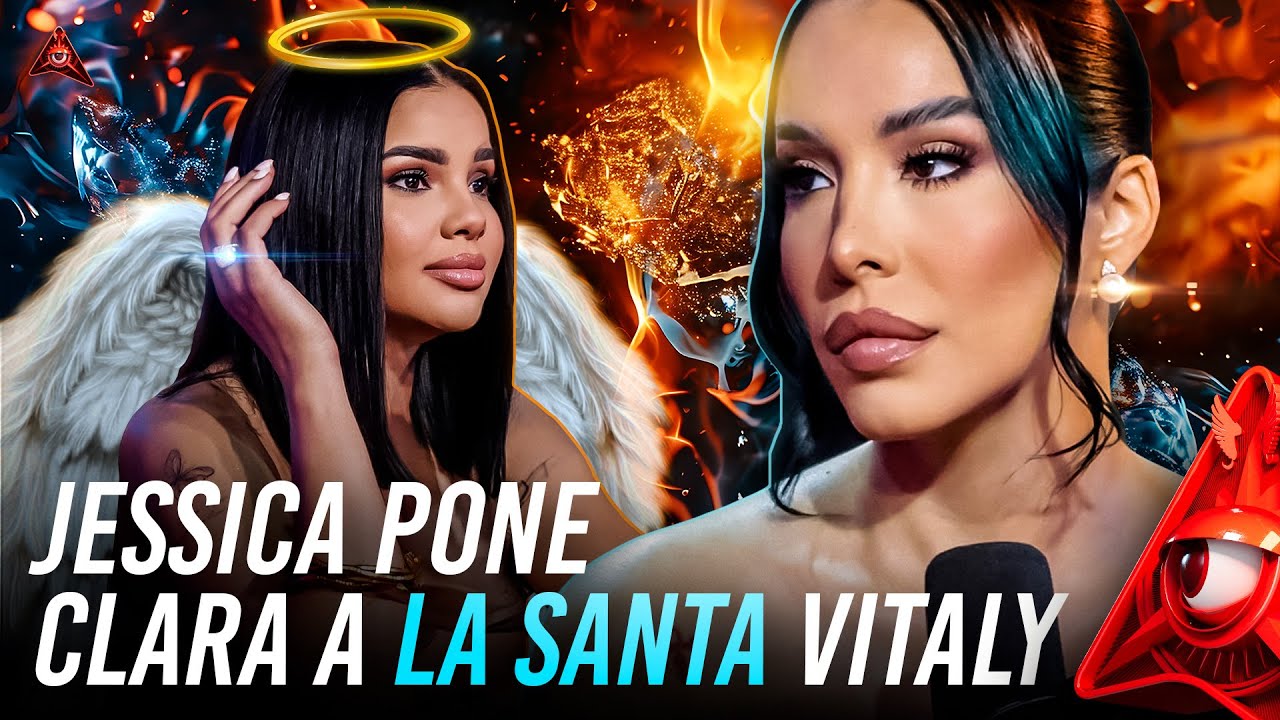 JESSICA PEREIRA LE DEJA CAER TO EL PESO A LA SANTA VITALY SANCHEZ DEL VATICANO