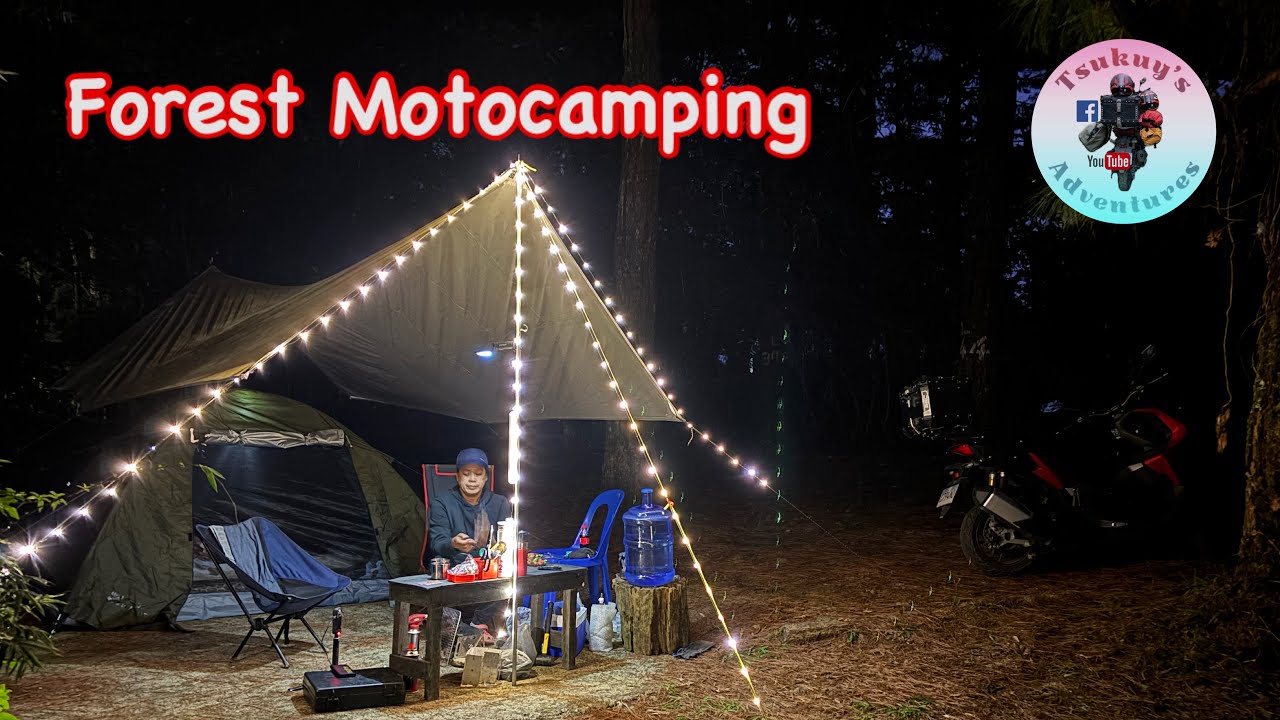 Kamping Serye S3 E2 | Baguio City motocamping | cold weather