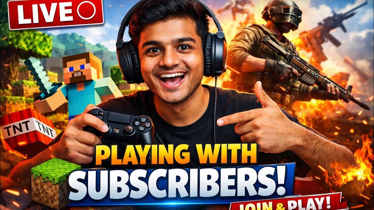 Minecraft LIVE 🔴 | Playing With Subscribers | Join Now! 🔥