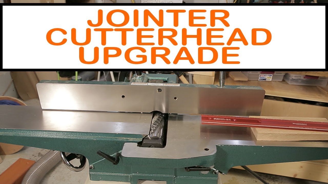 Jointer Spiral Cutterhead Upgrade