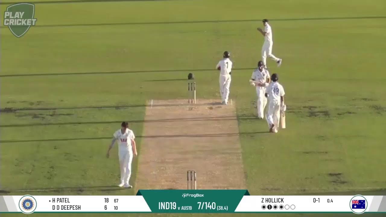 Australia v India Men's U19 International Series - 2nd Youth Test - Day 1