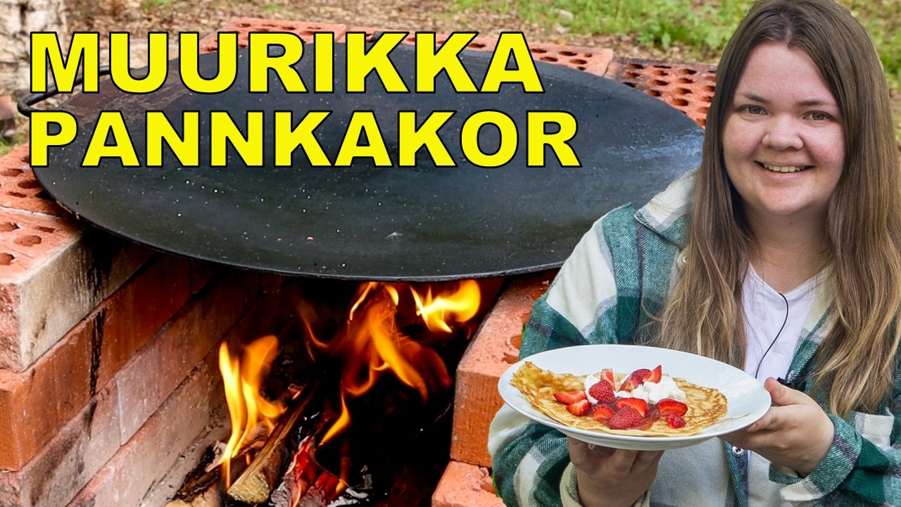 Pannkakor &Ouml;ver &Ouml;ppen Eld