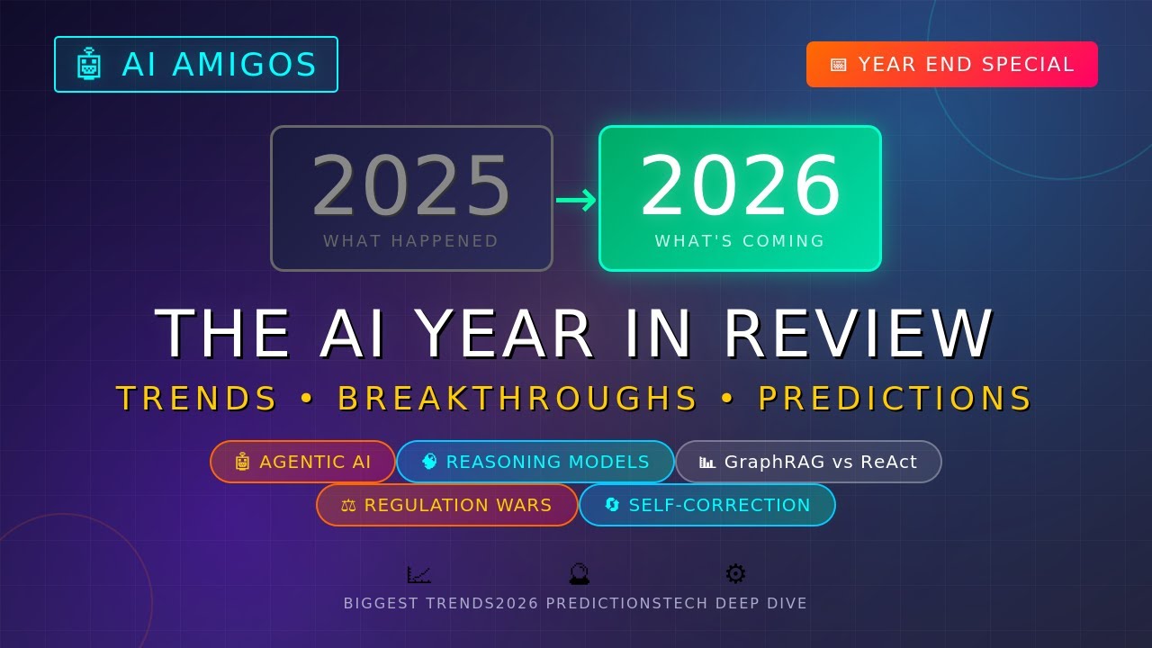 The AI Year That Broke EVERYTHING 💥 2025 Recap + 2026 Predictions 📱