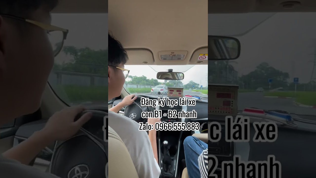 Cách đạt bài thi sa hình 95 điểm trên sân Thuận Thành Bắc Ninh