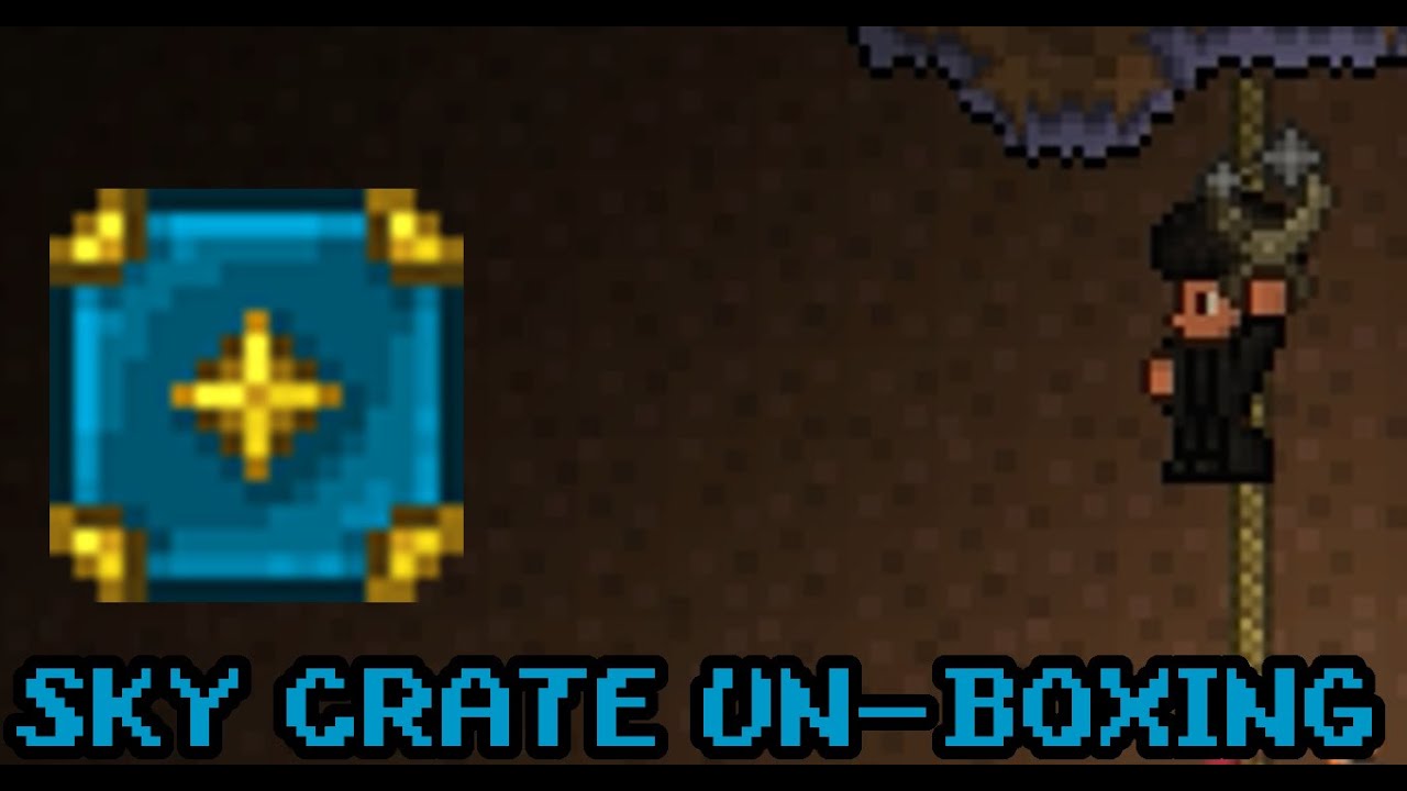 Terraria 1.3 - Loot from 50 Sky Crates
