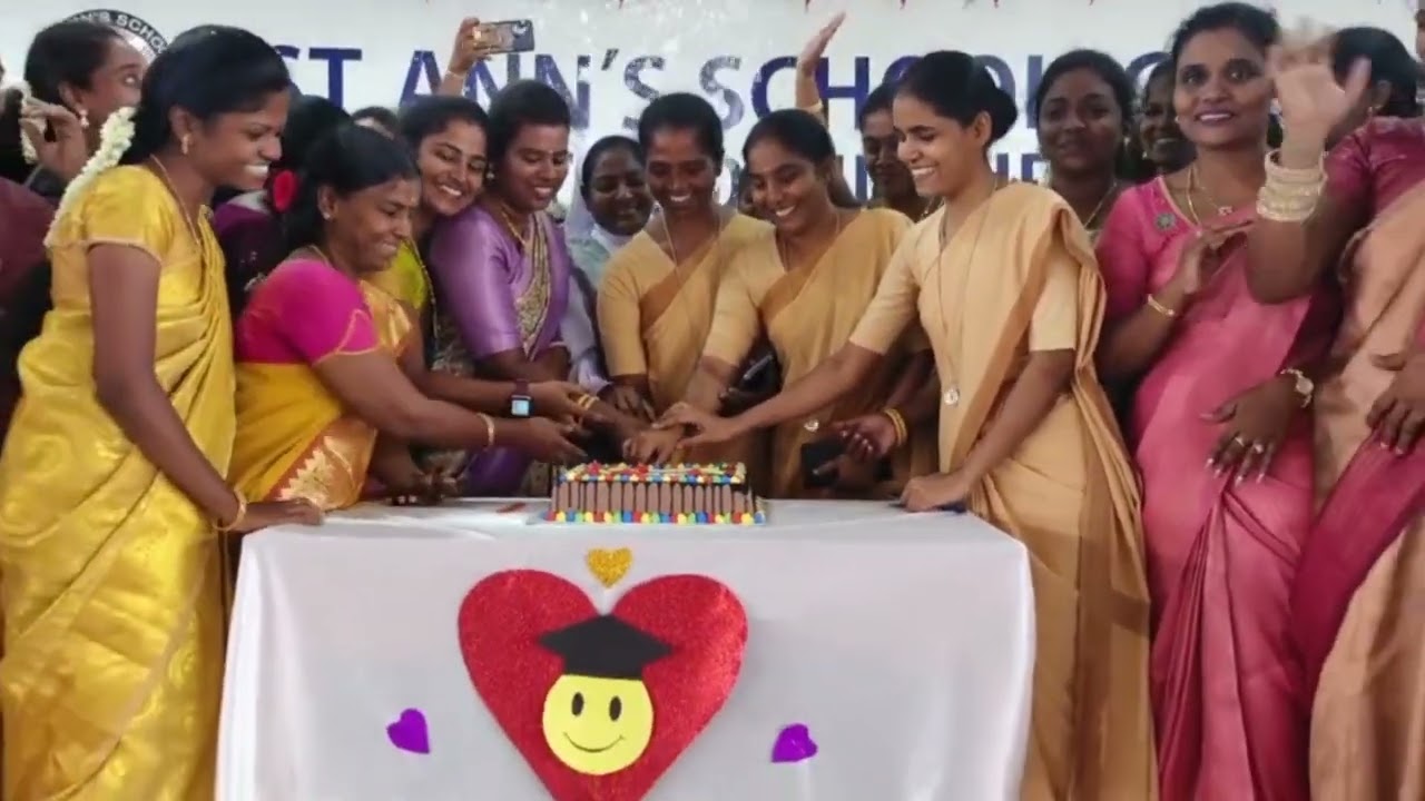 TEACHERS DAY CELEBRATION🎉💐🎊 || ST.ANN'S CISCE THOOTHUKUDI✨😍 ||5/9/2023||