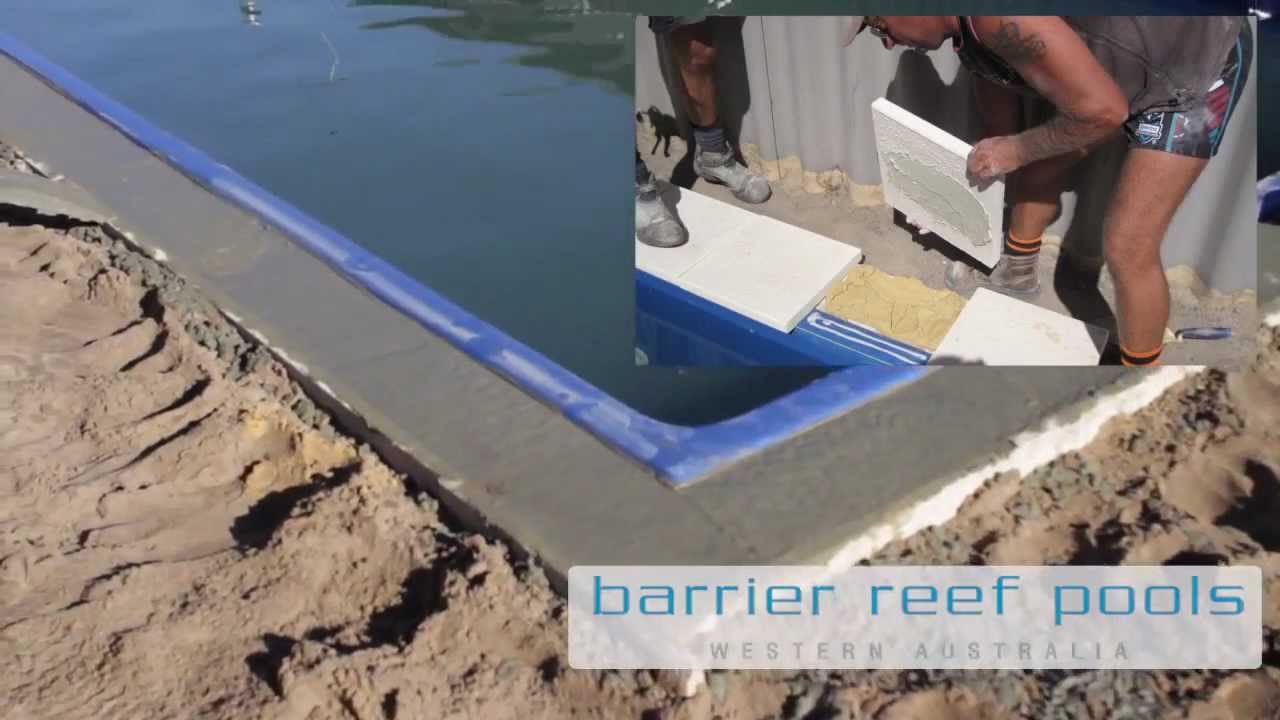 Barrier Reef Pools Perth Western Australia - Pencil Compaction