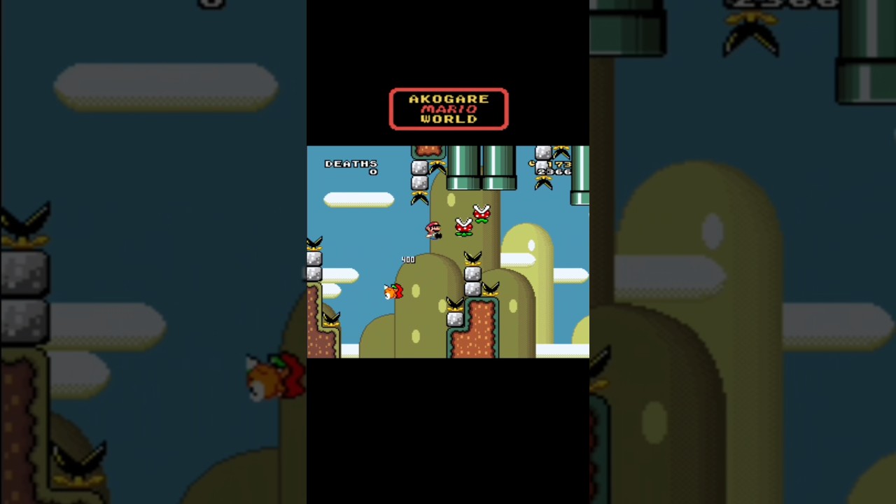Flying, sliding and sacrificing 😓 #romhack #gaminghungary #mario #retro #kaizo
