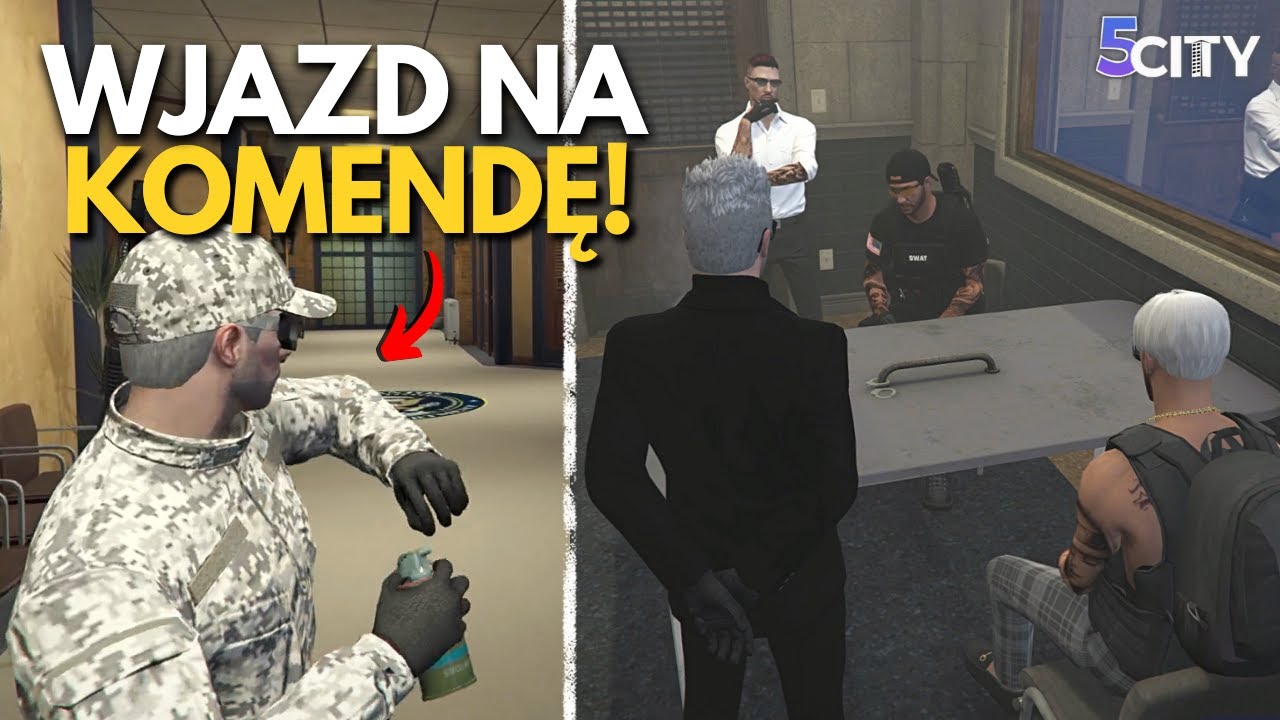 WŁAMALI się na KOMENDĘ! *zostali złapani?* | EWRON GTA RP S2 odc.228