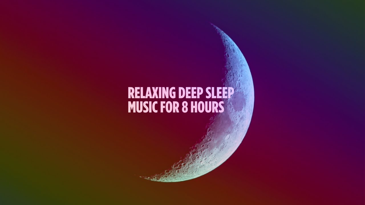Deep Sleep Music 8 Hours – Ambient Blue Moon Sounds for Sleep & Insomnia | No Talking