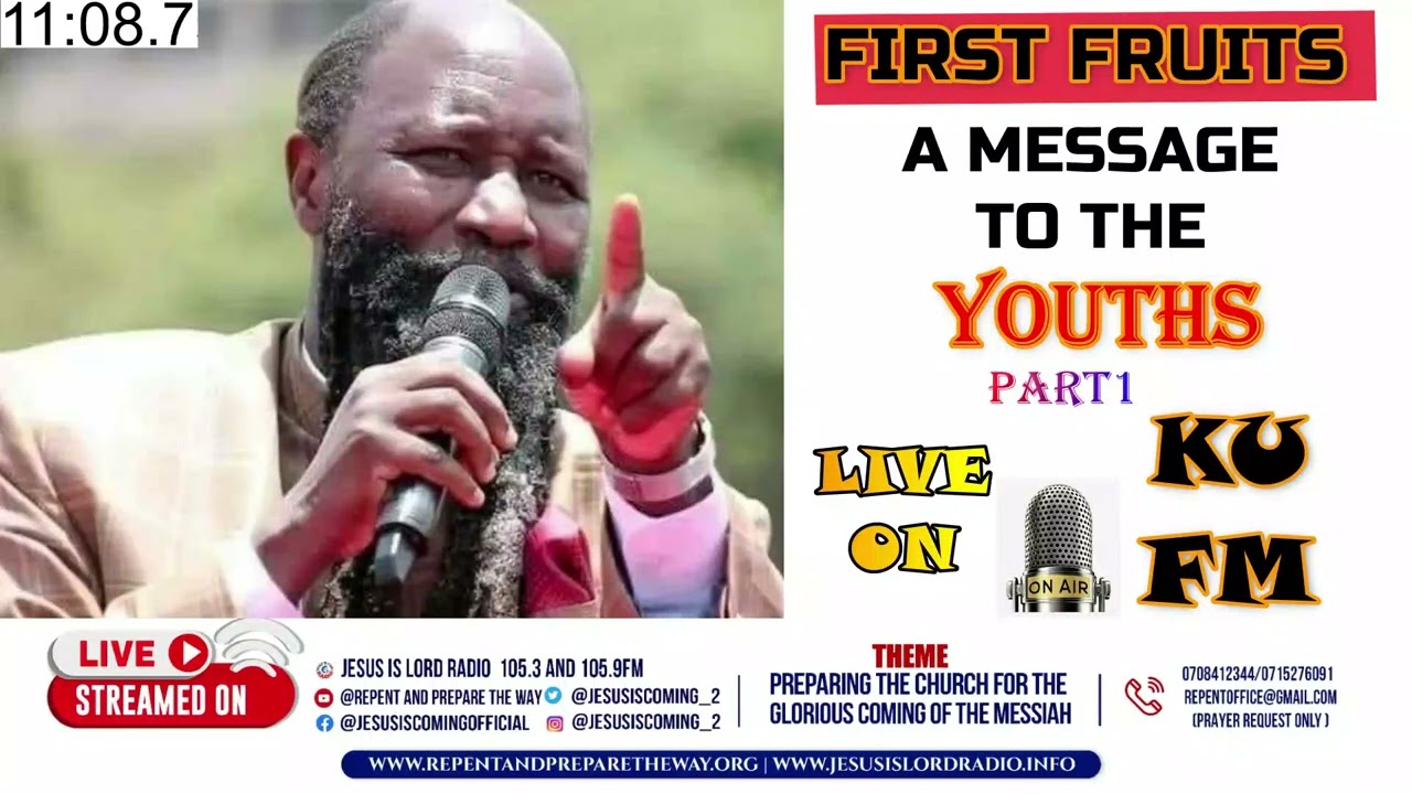 PROPHET DR. DAVID OWUOR ON K.U F.M| A MESSAGE TO THE YOUTHS.