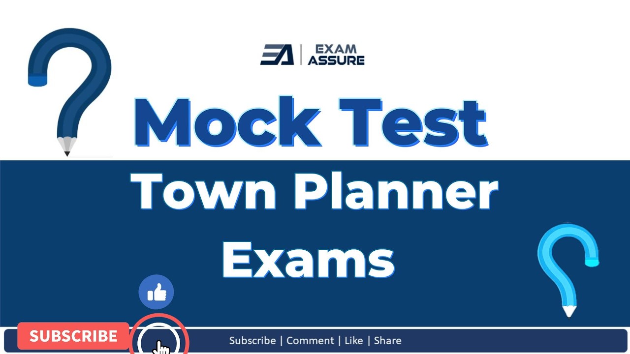 Town Planning Mock Test Questions | Part 1 | 10 Questions | Exam Assure Classes