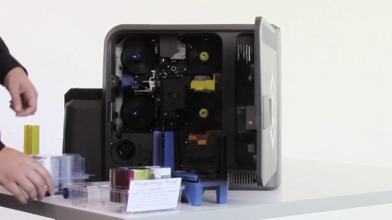 Datacard CR805 ID Card Printer - How to Clean Your Printer