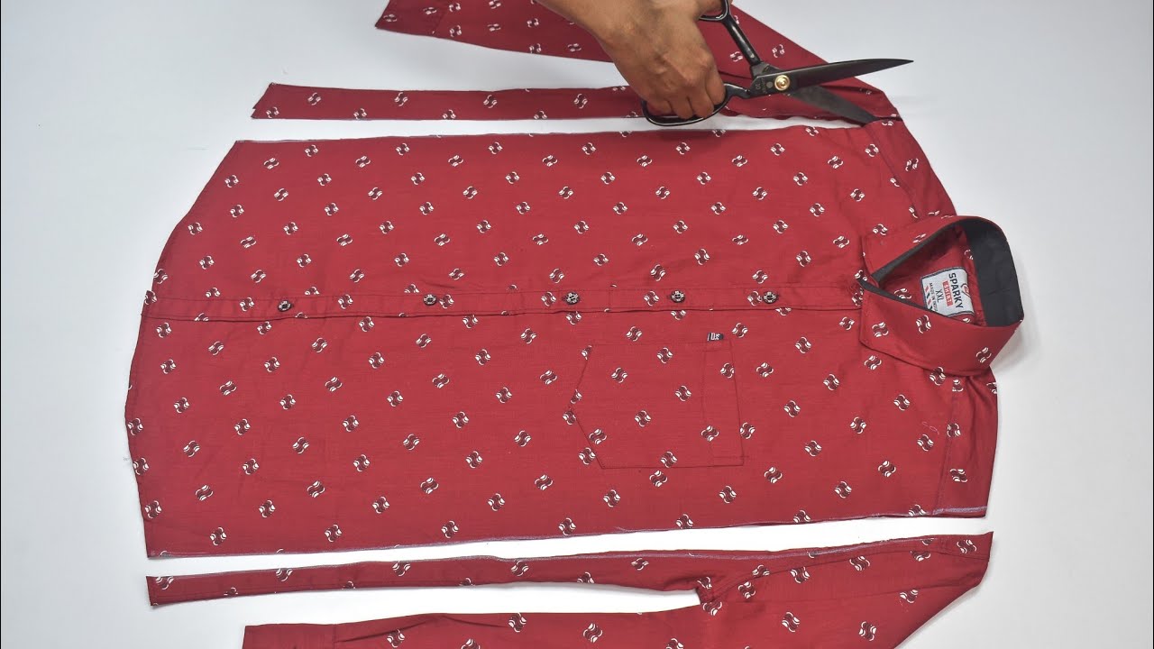 Just Cut Off Your Shirt ll Like Magic it Turns Into Wonderful Works ll