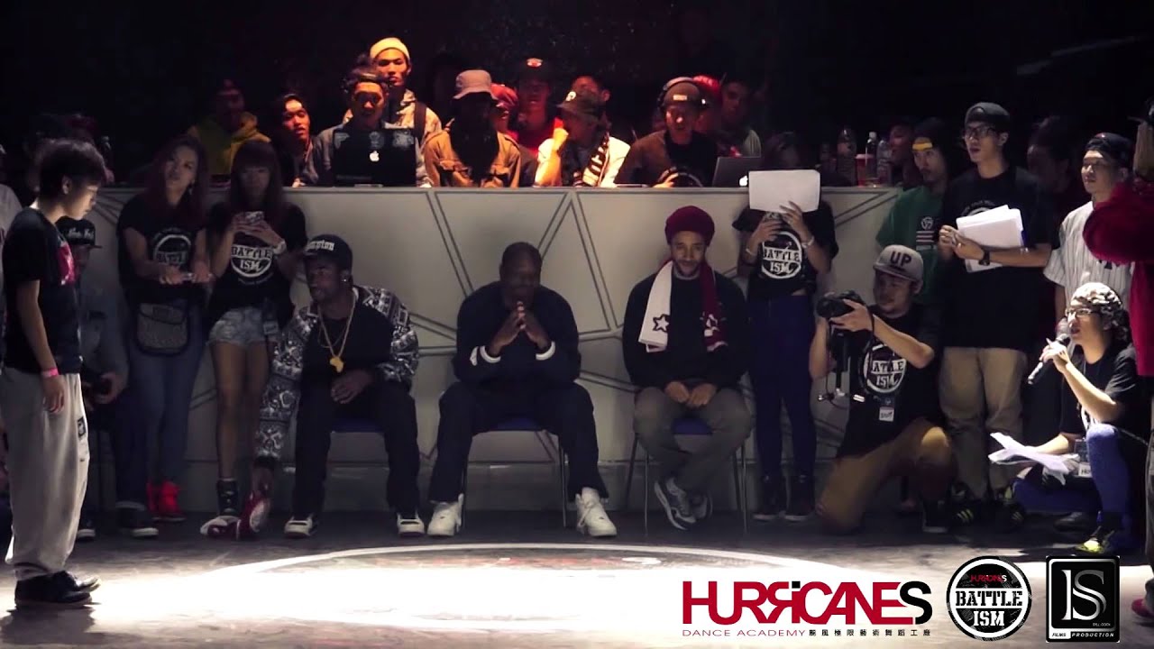 HURRICANES BATTLE-ISM 2013 TAIWAN | HIP HOP SOLO BATTLE - 小黑 VS Maika (種子賽)