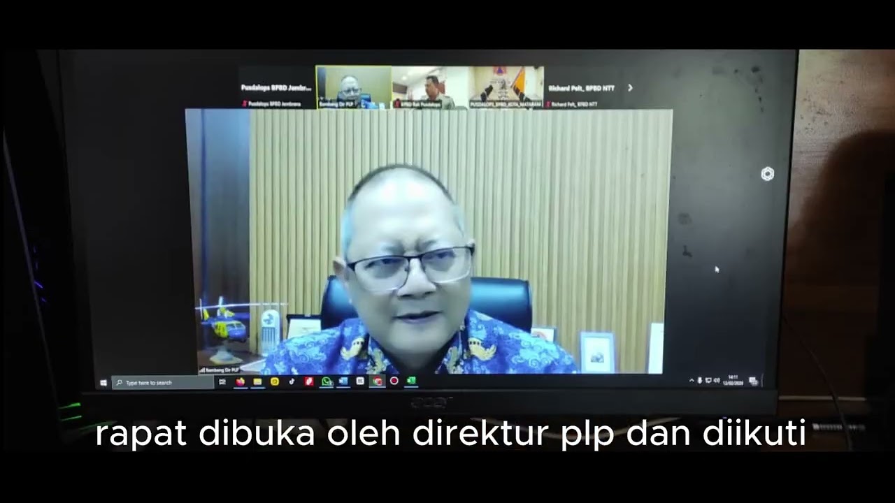 BPBD Kabupaten Jembrana Perkuat Koordinasi dan Kolaborasi