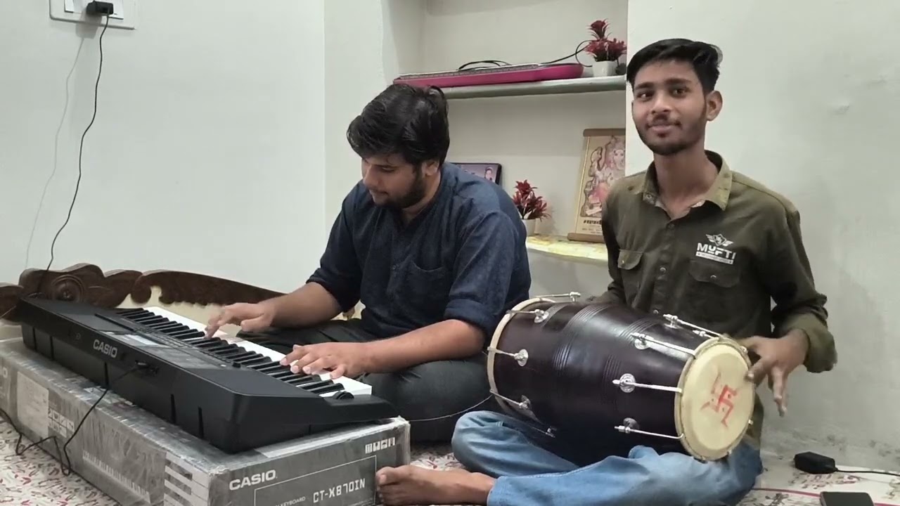 Jeeta tha jiske liye🎵 cover on piano and dholak 🎹