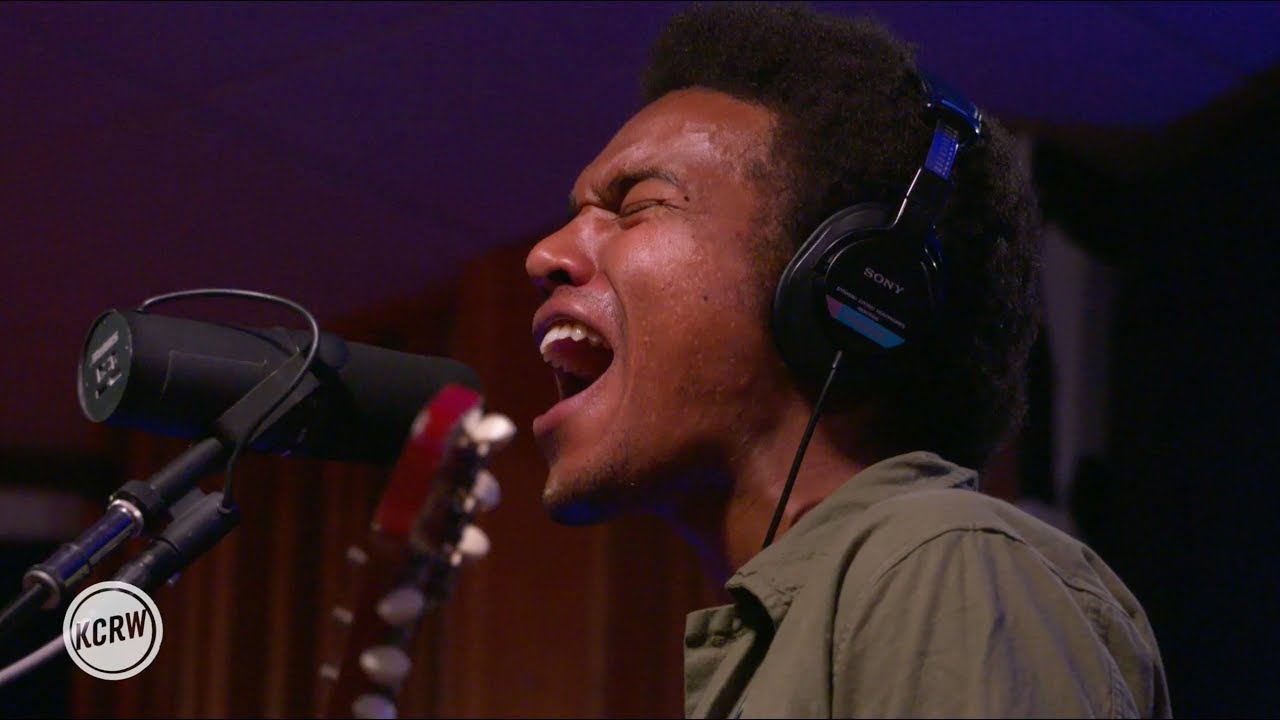 Benjamin Booker performing 