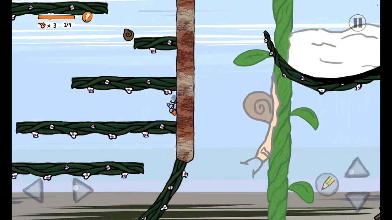 Играю в Fancy pants часть 2.2 Финал + битва с боссом!
