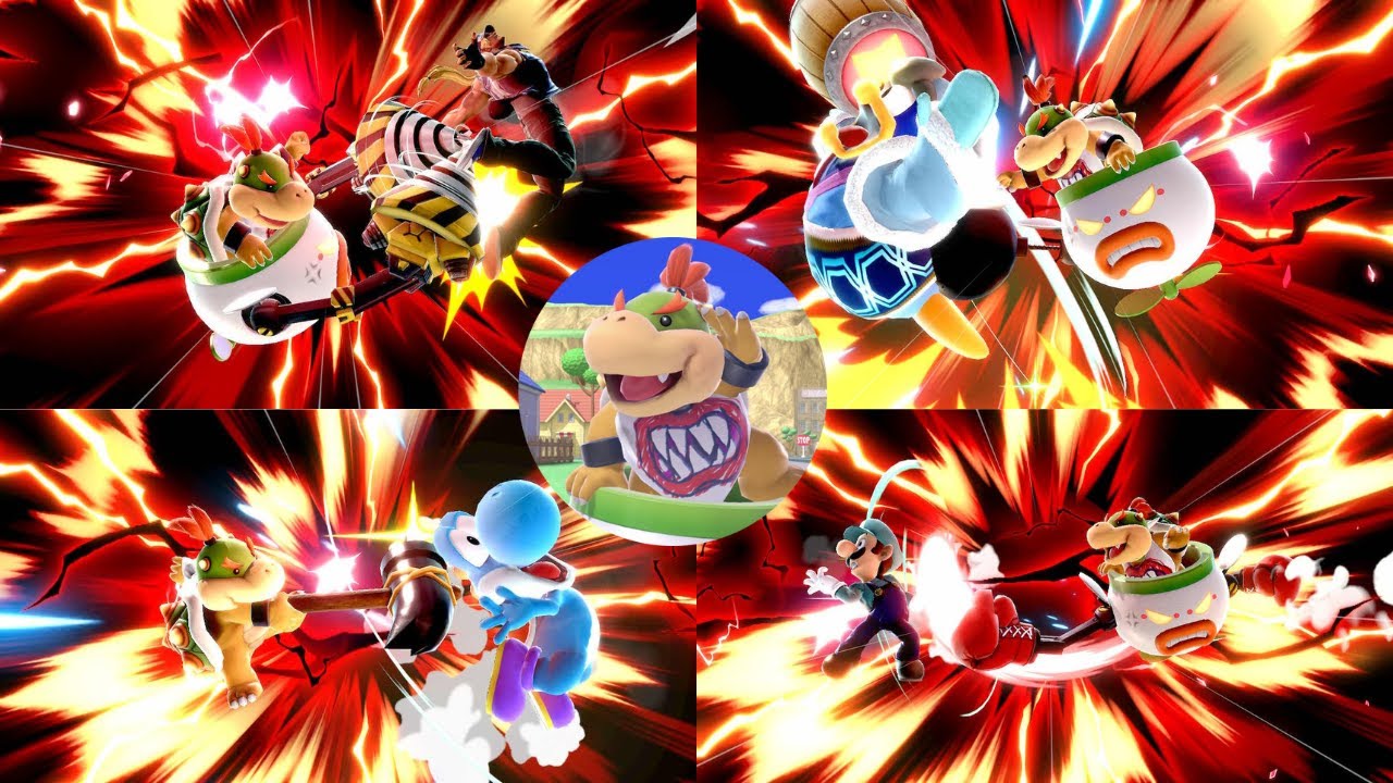 Killing With Every Bowser Jr. move