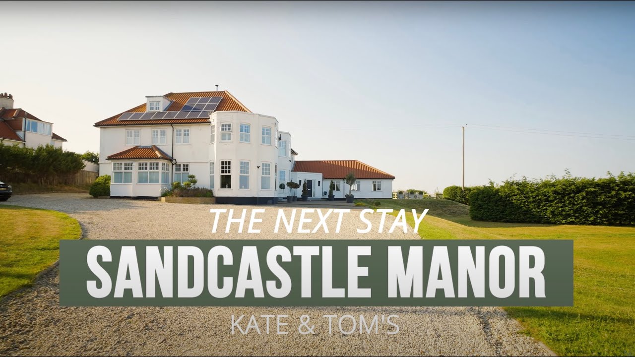 Come tour this ocean view manor in Norfolk UK | Sandcastle Manor