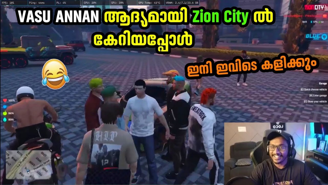 VASU ANNAN ആദ്യമായി Zion City ൽ കേറിയപ്പോൾ😹Meta അടിച് എല്ലാവരും കാണാൻ വന്നപ്പോൾ 🤣