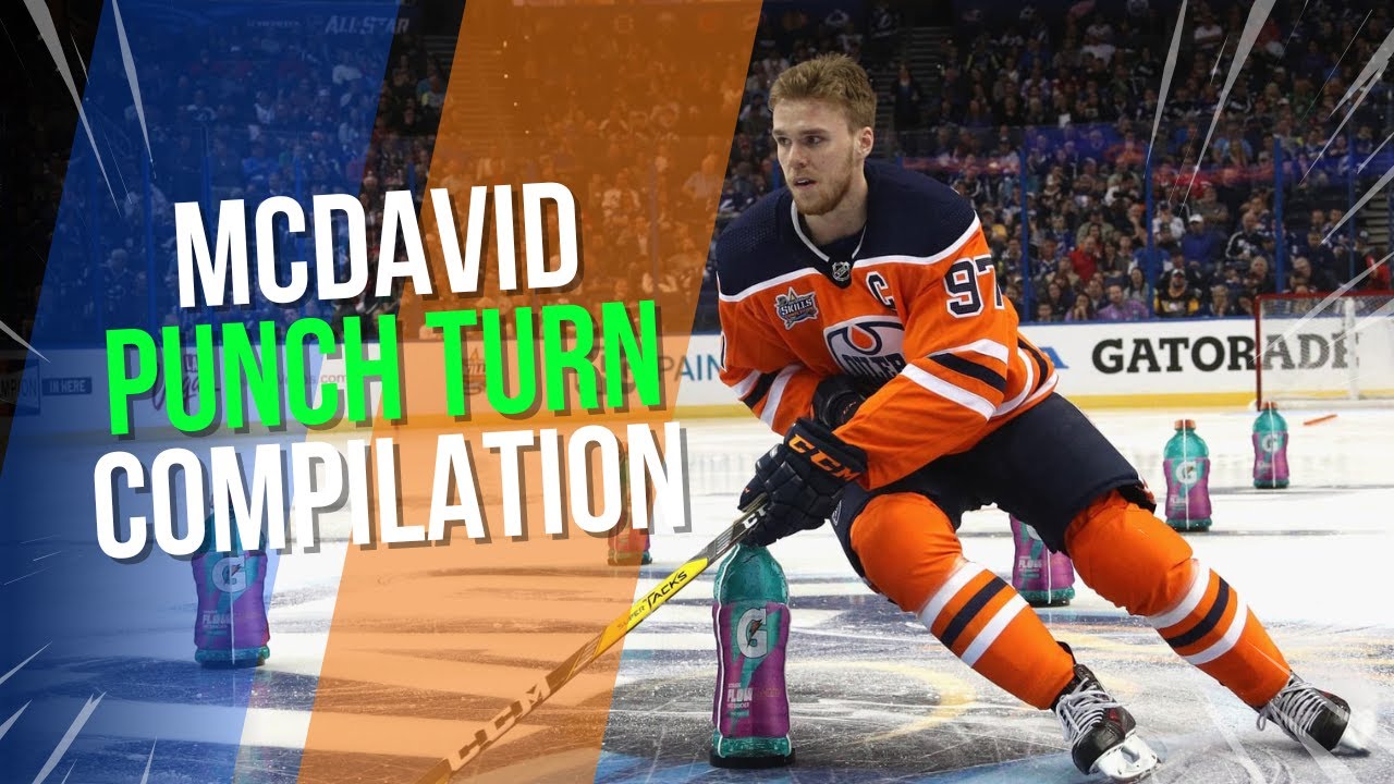 Connor McDavid turning compilation! (Punch turns, glide turns & cut backs)