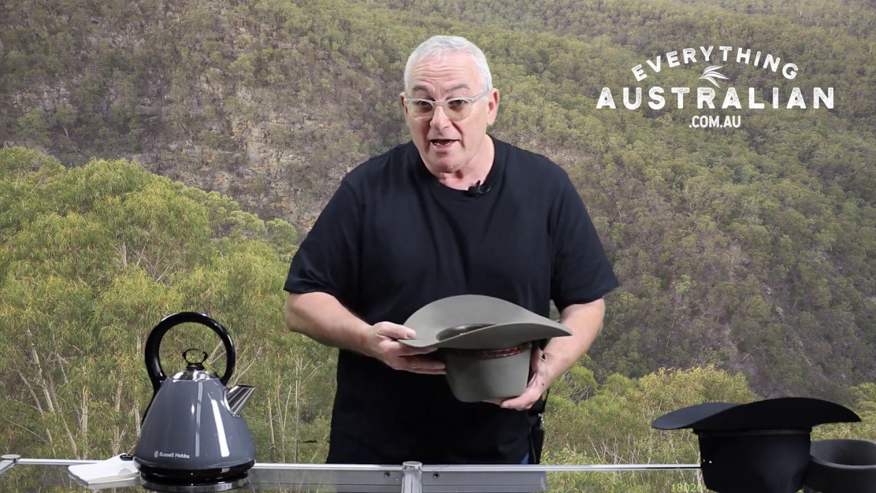 Re shaping an Akubra hat